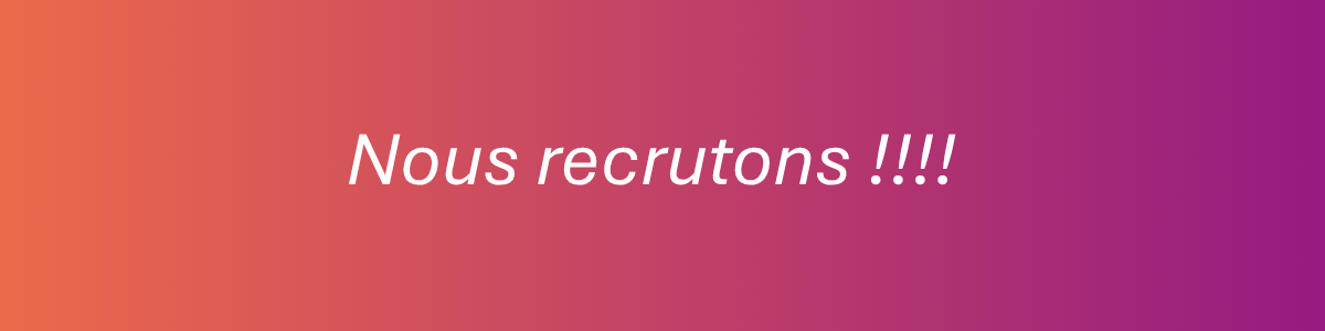 Nous recrutons notre business developer !